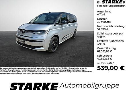 VW T7 Multivan Volkswagen 2.0 TDI DSG Edition lang Panodach A