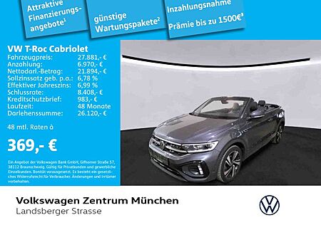 VW T-Roc Volkswagen Cabriolet 1.5 TSI R-Line AHK ACC LED+ Navi