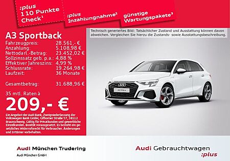 Audi A3 Sportback TFSI e S line
