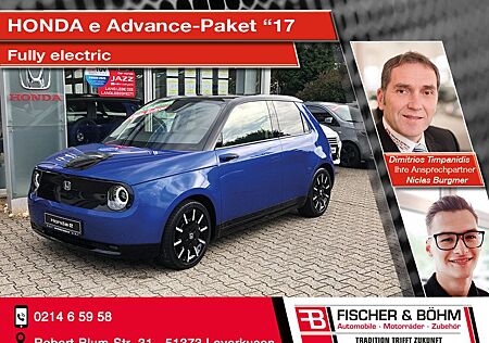 Honda e Advance-Paket "17 Fully electric