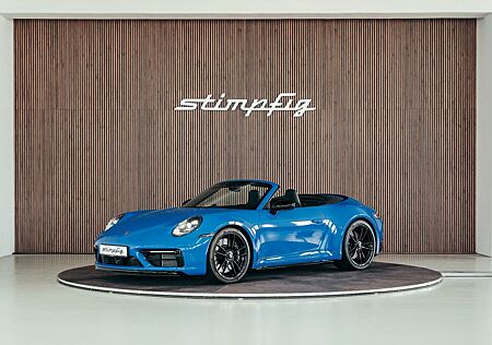 Porsche 992 Carrera 4 GTS Cabriolet, Sharkblue, MwSt awb