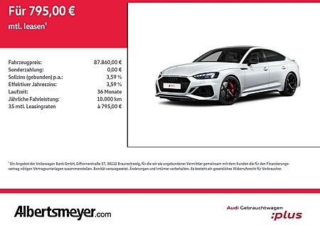 Audi RS5 RS 5 Sportback 331 KW TFSI QUATTRO+MATRIX+B&O+PA