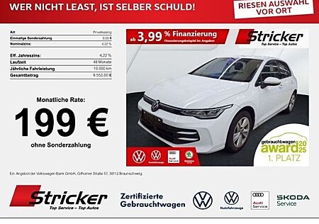 VW Golf Volkswagen Life 1.5TSI 199,-ohne Anzahlung Navi AHK Si