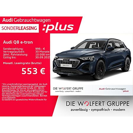 Audi Q8 e-tron leasen