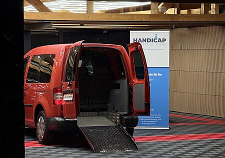VW Caddy Volkswagen Behindertengerecht-Rampe