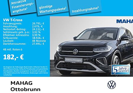 VW T-Cross Volkswagen 1.5 TSI STYLE NaviPro IQ.LIGHT Kamera DS