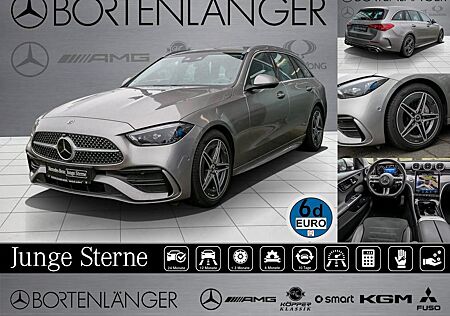Mercedes-Benz C 200 T AMG SilverLine Distronic Memory LED