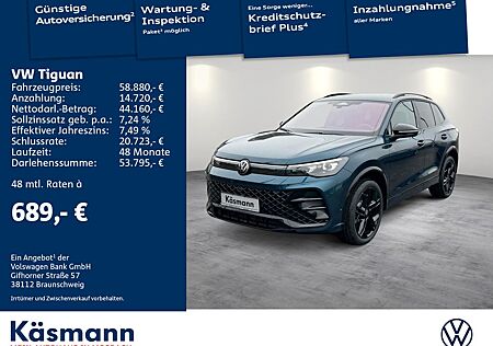 VW Tiguan Volkswagen R-Line 2.0TDI 4M AHK BLACKSTYLE H&K STHZ