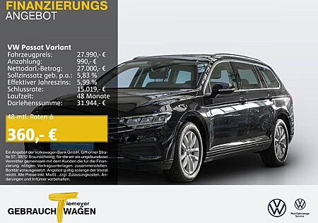 VW Passat Variant Volkswagen 1.5 TSI DSG BUSINESS LED ACC ASSI