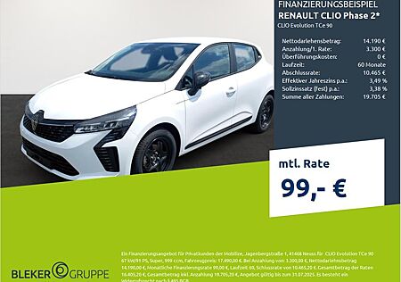 Renault Clio Phase 2 Evolution TCe 90
