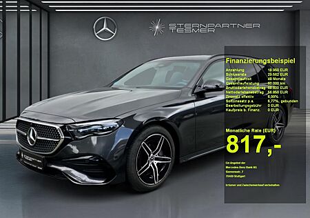 Mercedes-Benz E 450 4M T AMG Night MBUX Memory AHK 360° Distr.