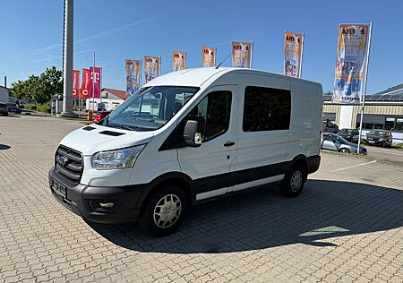 Ford Transit Kasten 350 L2 Doka , 6 Sitzer , AHK