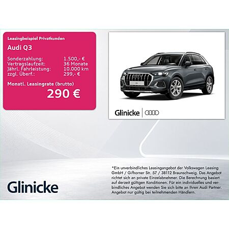 Audi Q3 leasen