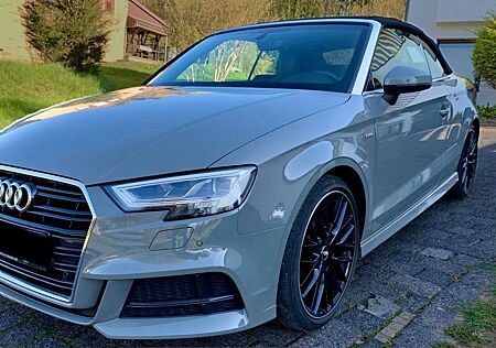 Audi Cabriolet A3 35 TFSI sport S-line quantum grau