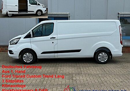Ford Transit Custom Lang Trend 3Sitzer + Klima + DAB