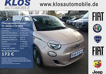 Fiat 500E ICON 42kWh NAVI KLIMAAUTO CARPLAY KOMFORTPA