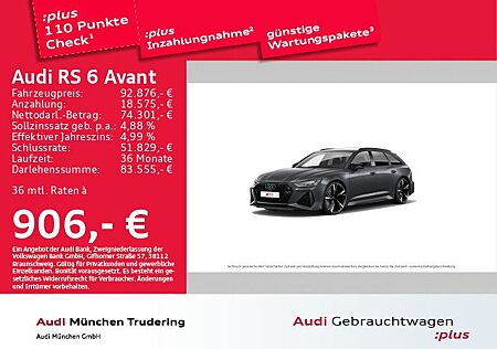 Audi RS6 Avant TFSI qu. Head-up-Display MMI+