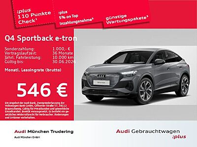 Audi Q4 Sportback e-tron 45 ACC/AHK/HuD