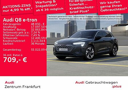 Audi Q8 e-tron 55 quattro advanced MatrixLED Luft ACC