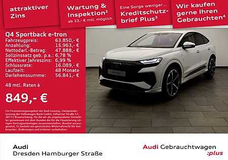 Audi Q4 e-tron Q4 Sportback 40 e-tron UPE 77.545,-