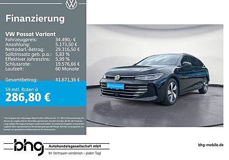 VW Passat Variant Volkswagen 2.0 TDI SCR DSG Elegance