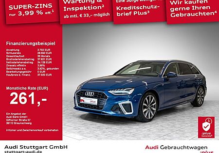 Audi A4 Avant S line 35 TDI S tronic Navigation LED
