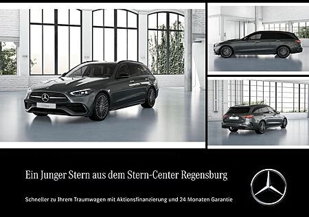 Mercedes-Benz C 300 d T-Modell AMG+HUD+AHK+STANDHEIZUNG+DISTR.