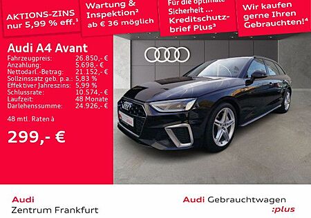 Audi A4 Avant 40 TDI quattro S tronic S line Navi DAB