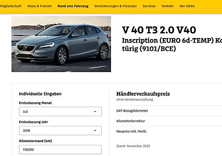 Volvo V40 T3 Inscription