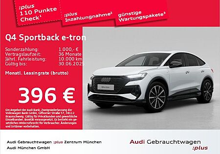Audi Q4 e-tron Q4 Sportback 45 qu. S line Pano/AHK/HuD/Virtual+