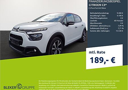 Citroën C3 PureTech 83 Shine