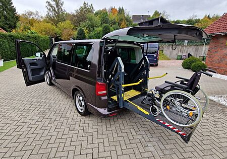 VW T5 Transporter Volkswagen T5 Behindertengerecht 2.0 TDI,*Aut./Rollilift*AC
