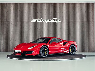Ferrari 488 Pista, Rosso Corsa, MwSt., low mileage