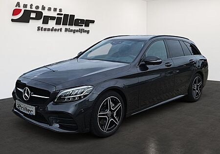 Mercedes-Benz C 220 d T Night Edition/NAVI/LED/AMG/Teil-Leder