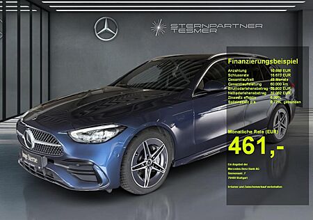 Mercedes-Benz C 220 d T AMG+MBUX+DISTRONIC+AMBIENTE+KAMERA+AHK