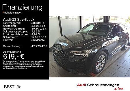 Audi Q3 Sportback S line edition 40 TDI qu. AHK*ACC