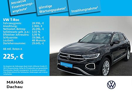 VW T-Roc Volkswagen 1.5 TSI STYLE AHK ACC LED+ Navi DSG