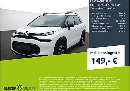 Citroën C3 Aircross Pure Tech 110 Shine
