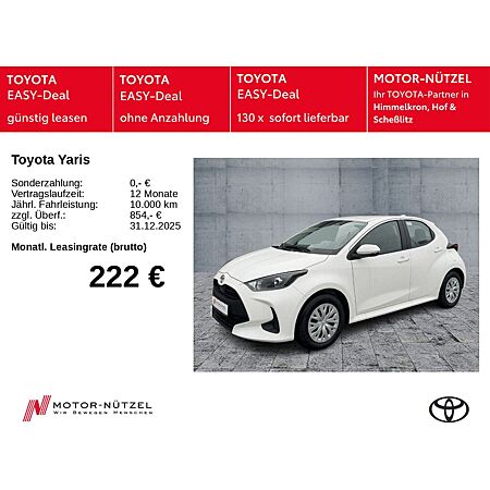 Toyota Yaris leasen
