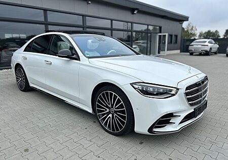 Mercedes-Benz S 450 S450d 4M Lang AMG Manufactur -HUD-Belü.Sitz-Pano