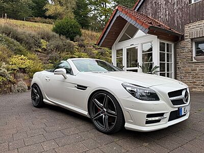 Mercedes-Benz SLK 200 Automatik in Diamantweiß Metallic