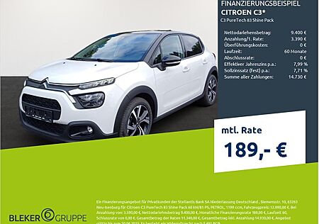Citroën C3 PureTech 83 Shine Pack