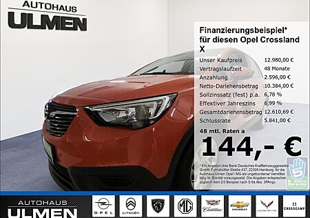 Opel Crossland X Edition 1.2Turbo Navigation Tempomat