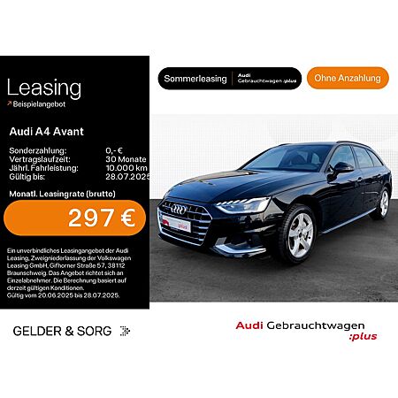 Audi A4 leasen