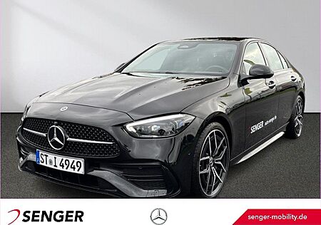 Mercedes-Benz C 220 d AMG Line Night Panorama AHK Head-Up