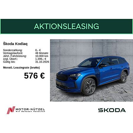 Skoda Kodiaq leasen