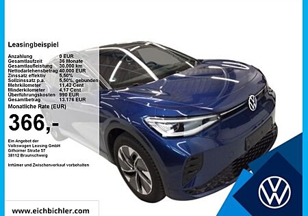 VW ID.4 Volkswagen GTX 4Motion Pano Massage ACC 360 HUD LED