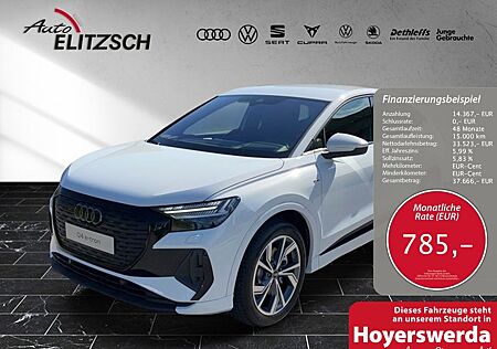 Audi Q4 e-tron Sportback S line, Matrix LED, MMI Navi