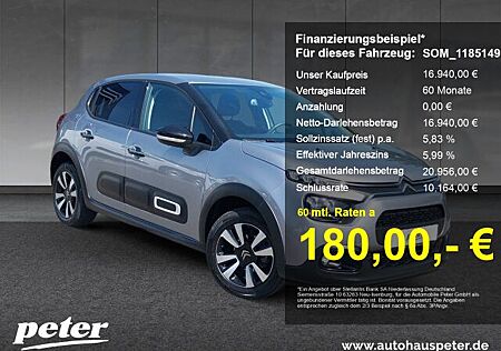 Citroën C3 Max 110 EAT6 Navi+Klima+Kamera