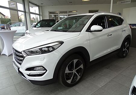 Hyundai Tucson 1.6T 4WD M/T PREMIUM Leder Navi Sich.-P.